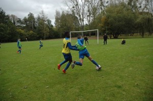 Stage régionale U15 octobre 2014 - Yannick ne fait qu'attaquer, il défend aussi !