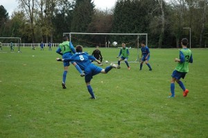 Stage régionale U15 octobre 2014 - Opposition entre les joueurs