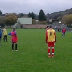 Stage departementale U15 octobre 2014 - Opposition entre les joueurs