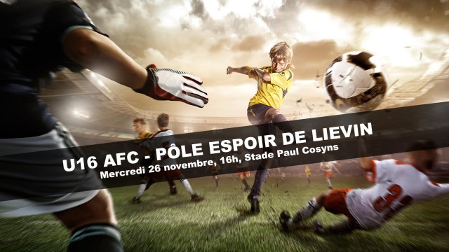 Affiche AFC - Pôle espoir de Lievin