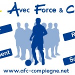 Valeurs de l'AFC Compiègne - Avec Force et Courage